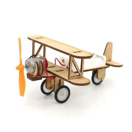 Assembled wooden toy